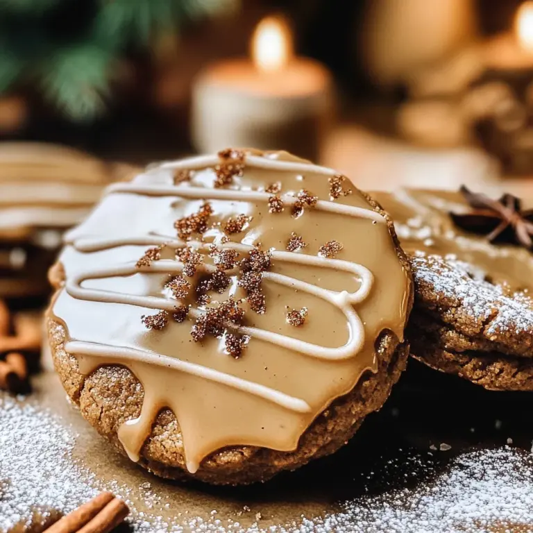 Gingerbread Latte Cookies
