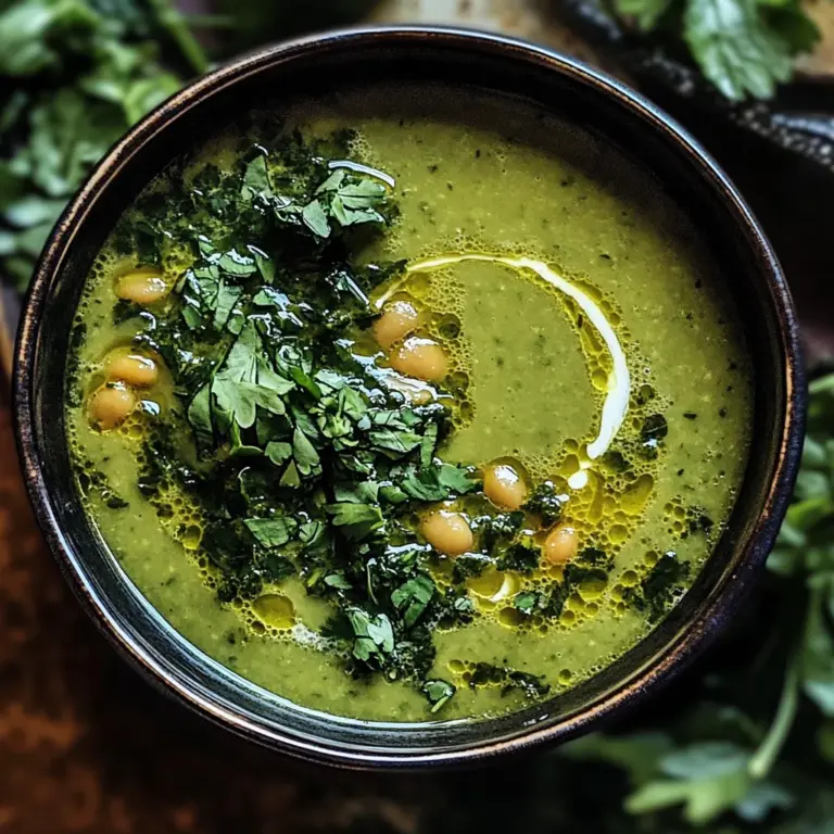 Green Goddess Herb Soup
