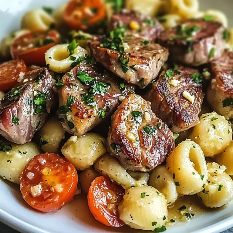 How to Make Juicy Steak Bites with Garlic Butter & Parmesan