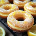 Lemon Sugar Baked Donuts