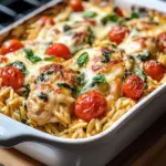 Orzo Tuscan Chicken Bake: A Cozy, Flavor-Packed One-Pan Meal