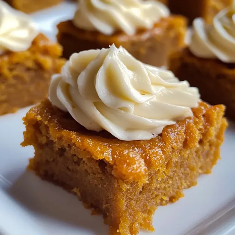 Paula Deen Pumpkin Bars