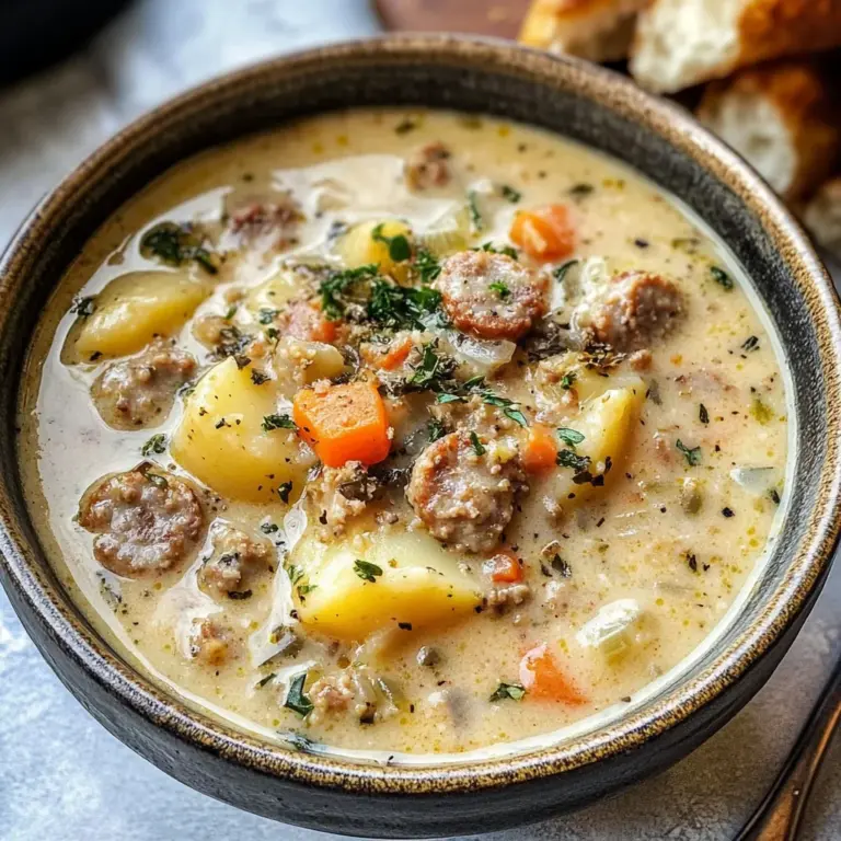 Potato and Sausage Chowder