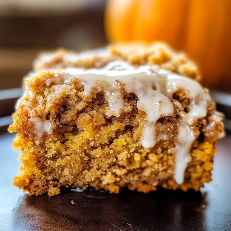 Pumpkin Coffee Cake Recipe