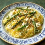 Recipe: Spaghetti Squash with Asparagus, Ricotta, Lemon, and Thyme
