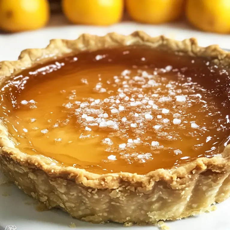 Salted Honey Pie: A Perfect Blend of Sweet and Salty