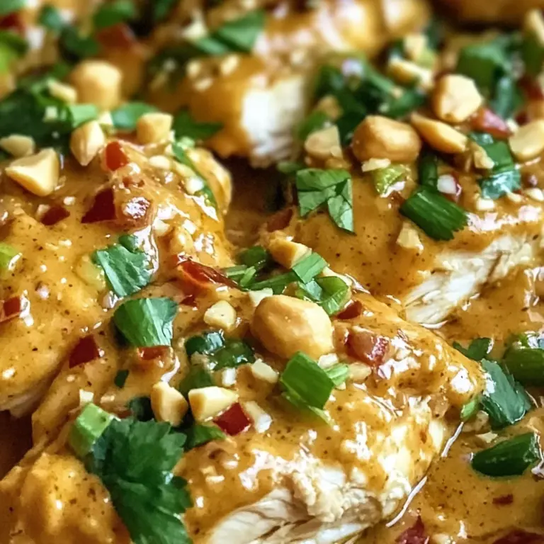 Thai Peanut Chicken: An Amazing Ultimate Crockpot Recipe